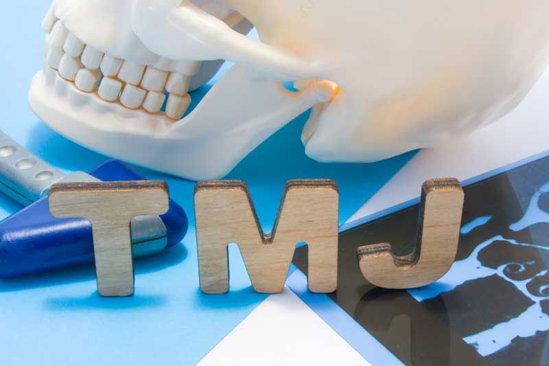 TMJ Letters and Dummy Skull